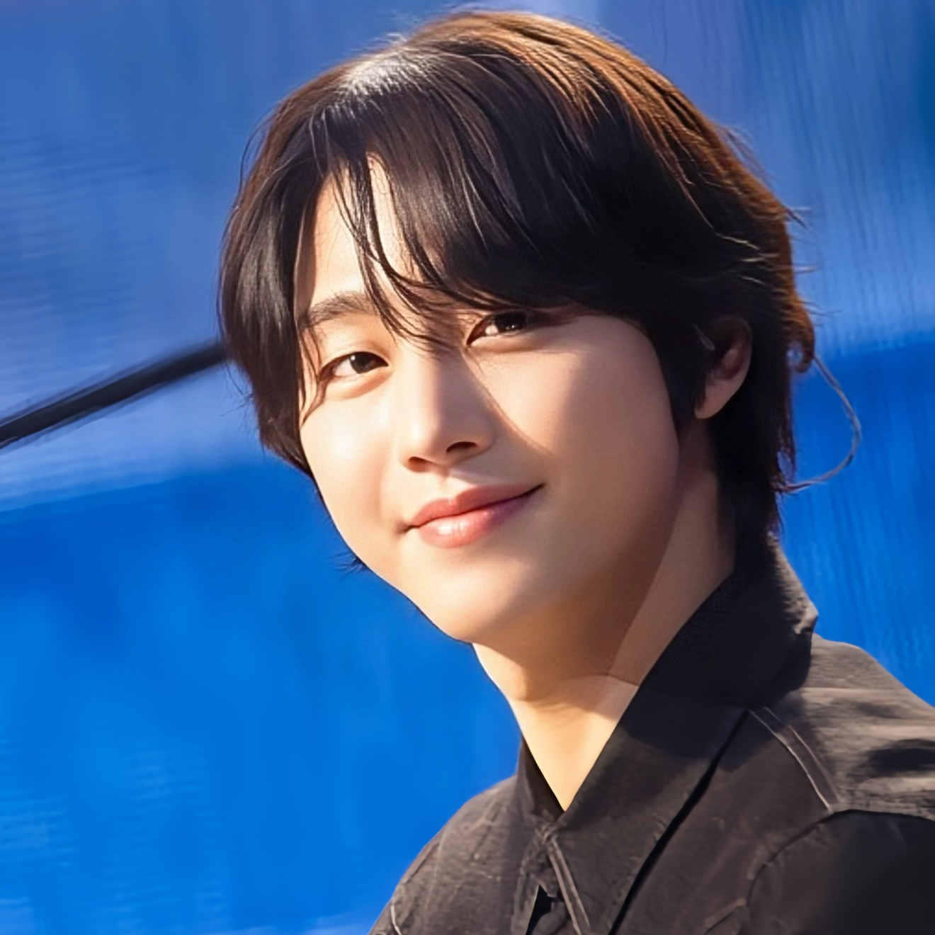 A moment captured by a fan of Ahn Hyoseop