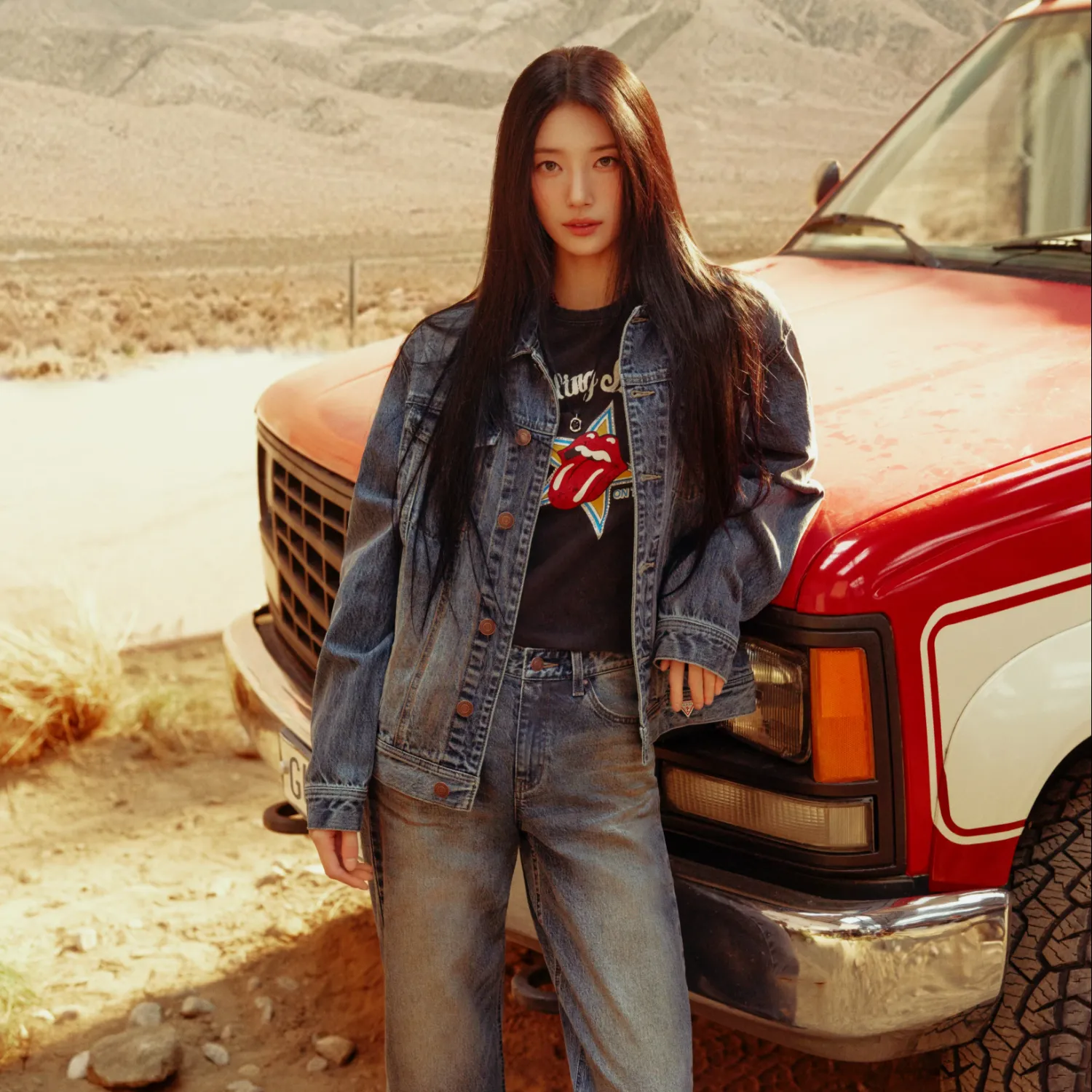 A moment captured by a fan of Bae Suzy