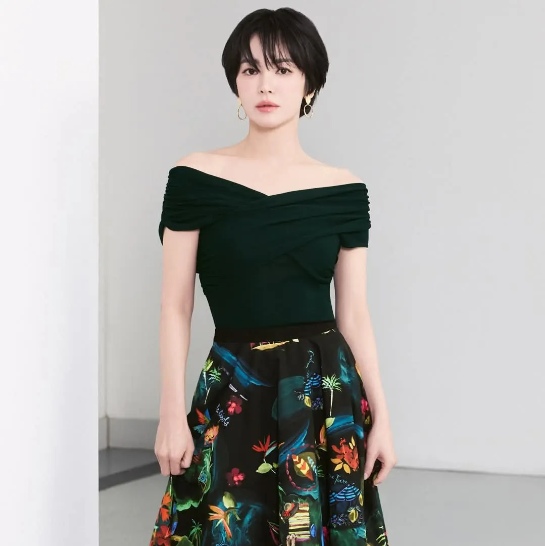 Behind-the-scenes cut of Song Hyekyo