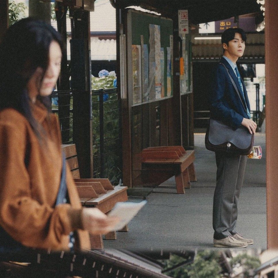 粉丝拍下的金宣虎瞬间