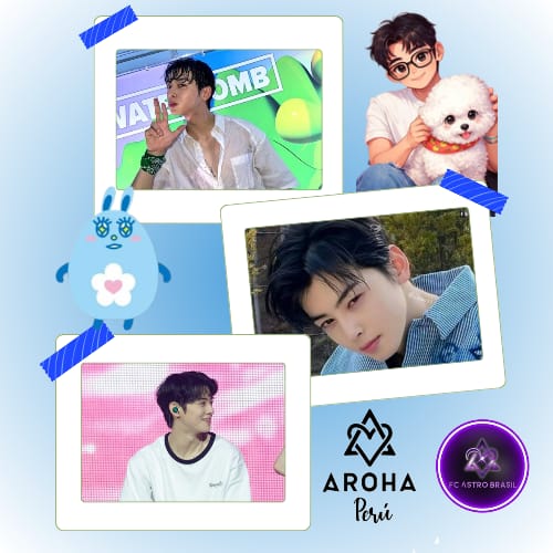 Recent activity shot of Cha Eunwoo