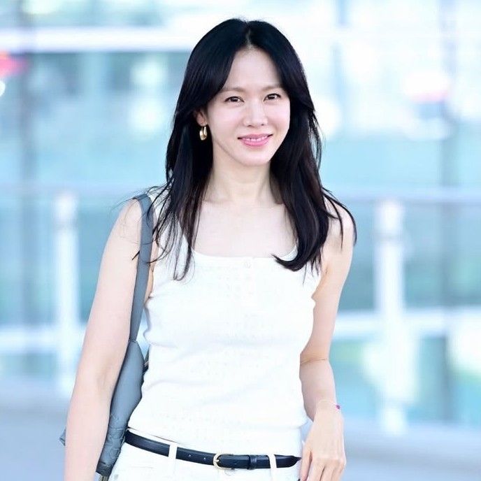 粉絲拍下的孫藝珍瞬間