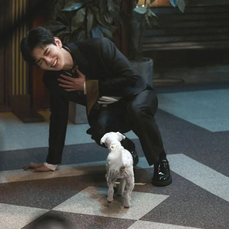 Behind-the-scenes cut of Yoo Seungho