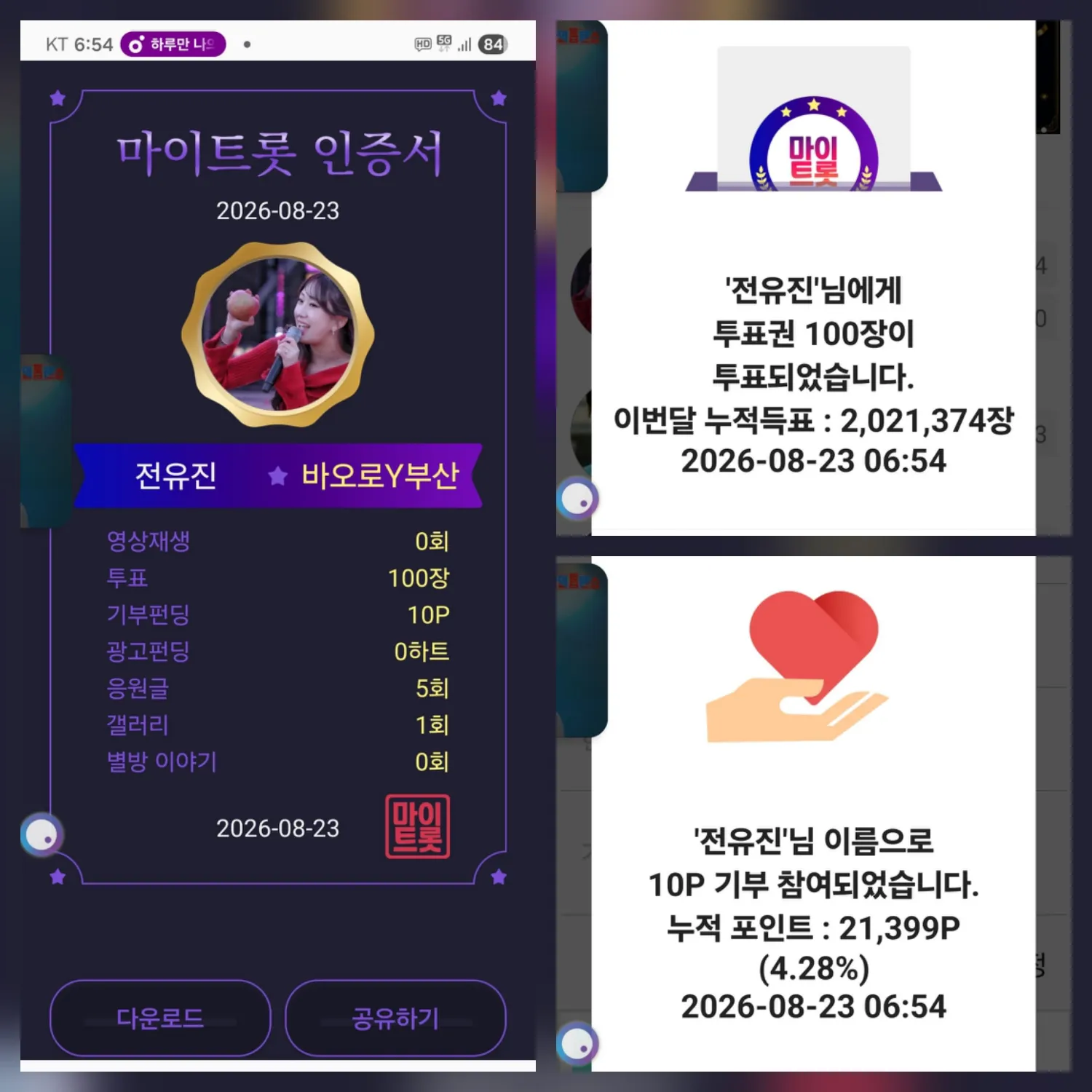 Foto kegiatan terbaru dari Jeon Yujin