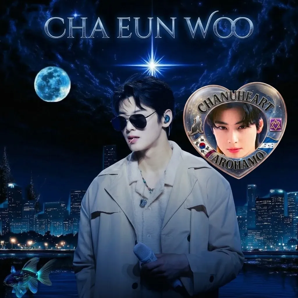 Behind-the-scenes cut of Cha Eunwoo