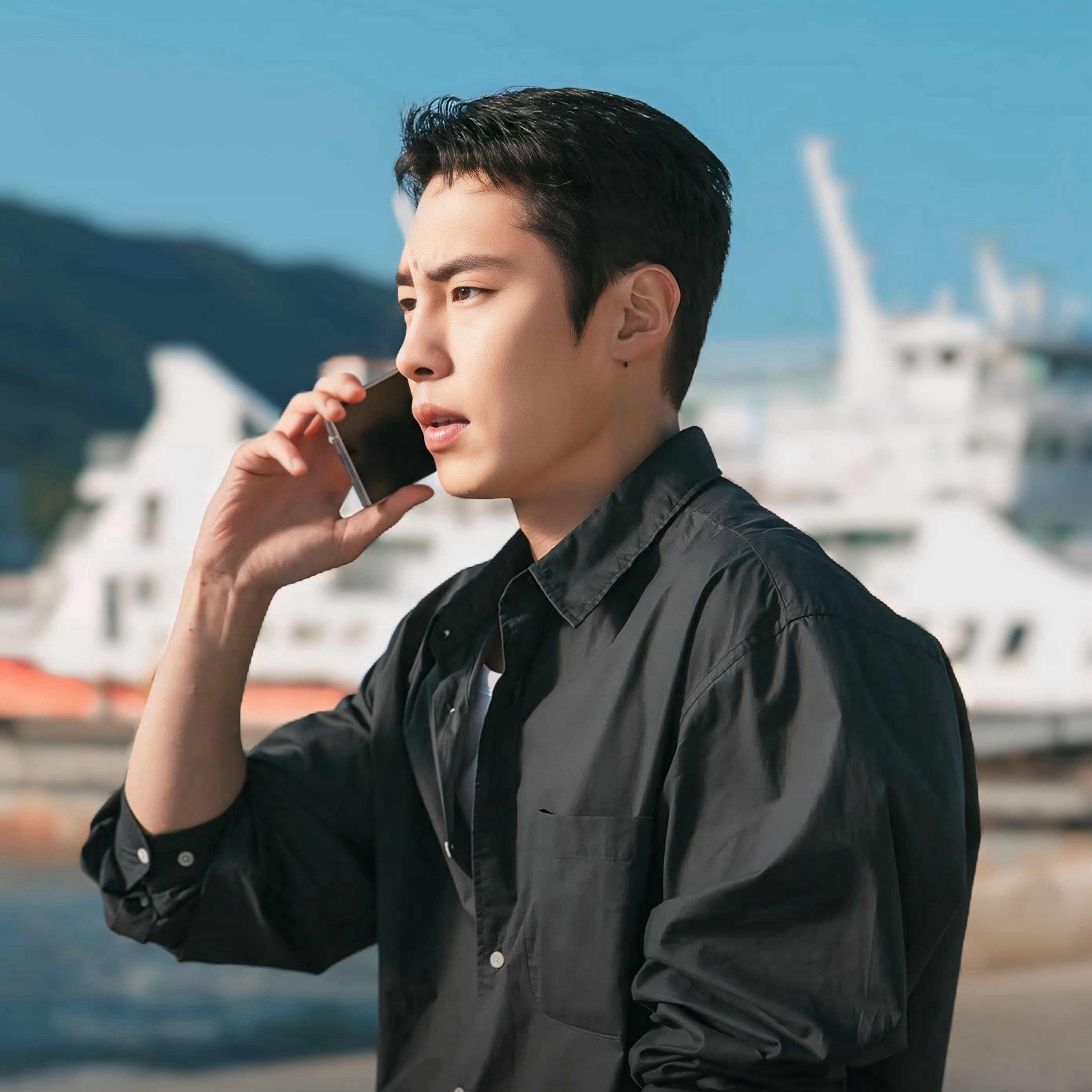 Behind-the-scenes cut of Lee Jaewook