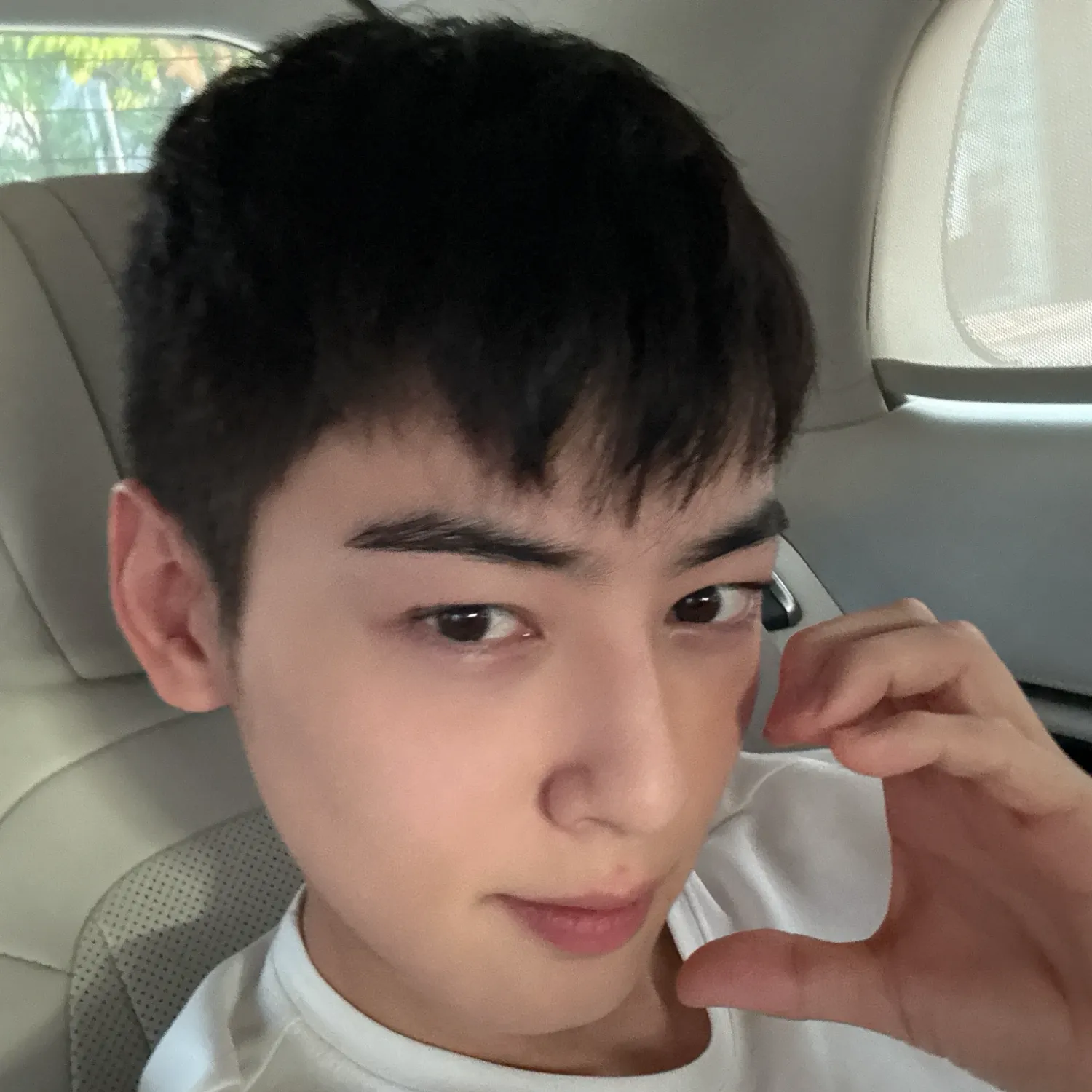 Behind-the-scenes cut of Cha Eunwoo
