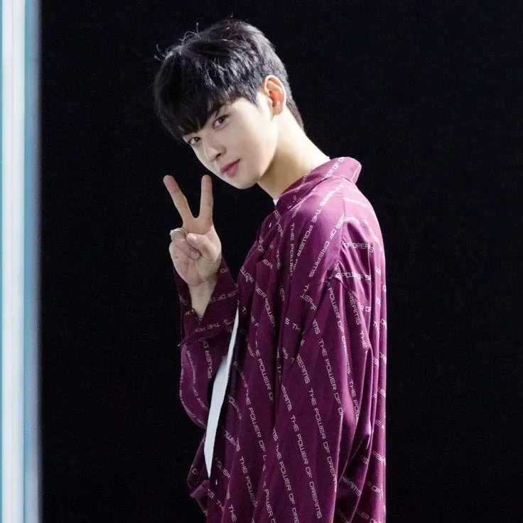 Recent activity shot of Cha Eunwoo