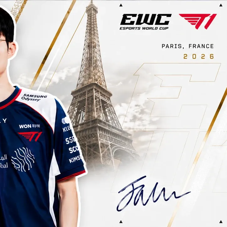 Recent activity shot of Faker