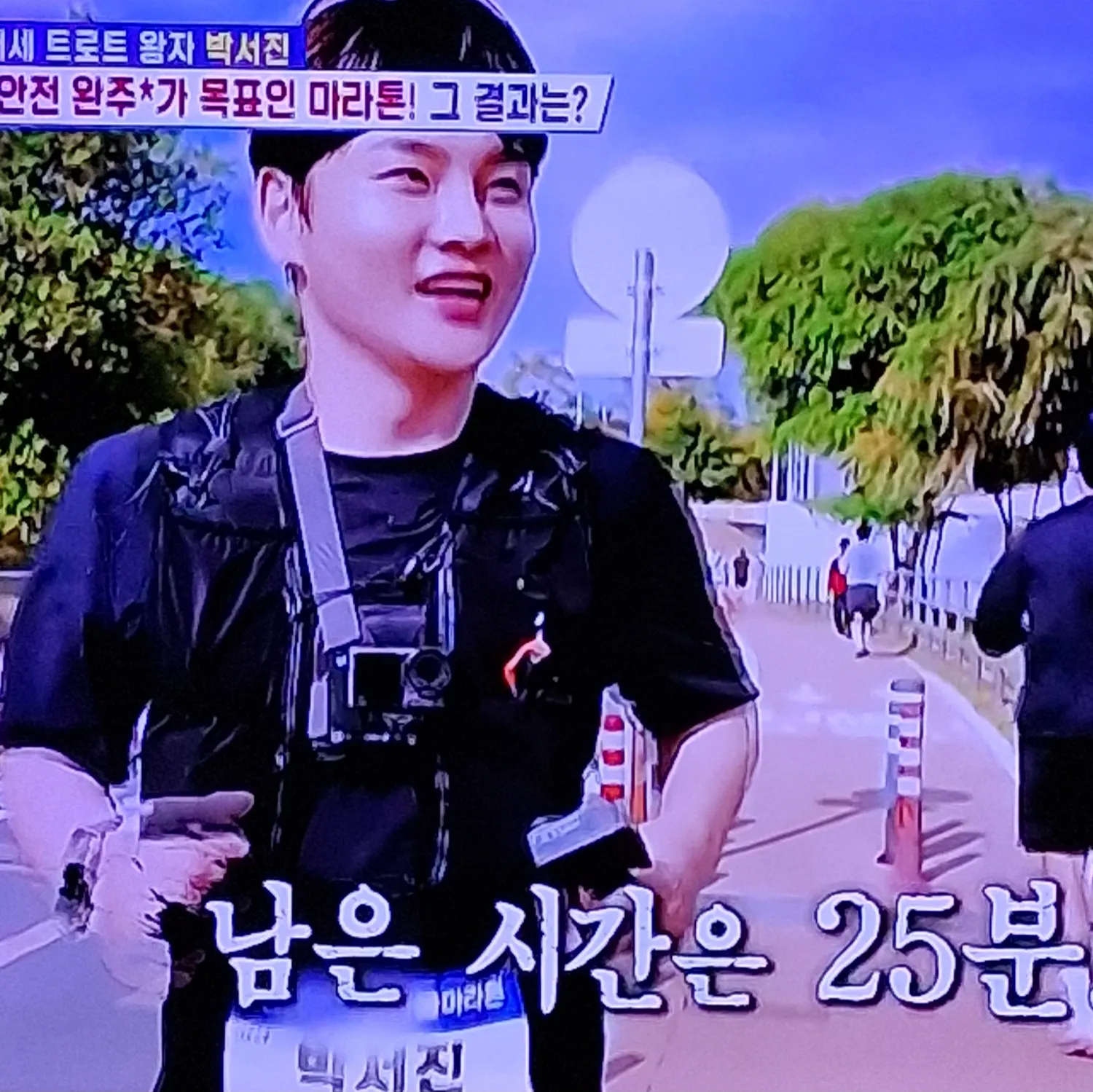 박서진의 비하인드 컷