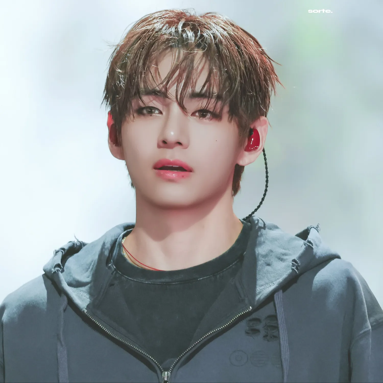 A moment captured by a fan of Kim Taehyung (V)