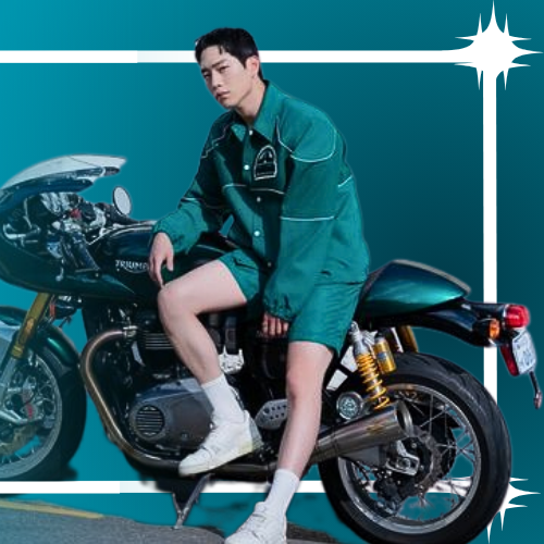 Behind-the-scenes cut of Seo Kangjoon