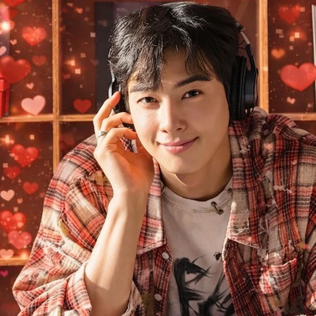 Recent activity shot of Cha Eunwoo