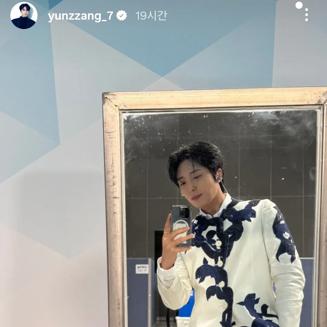 Behind-the-scenes cut of Hwang Yunsung
