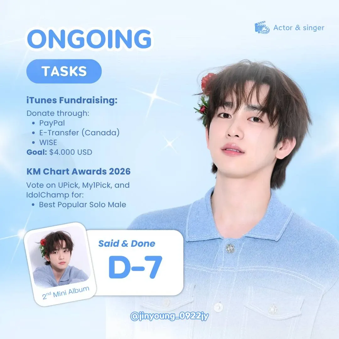 Foto terbaru dari Park Jinyoung