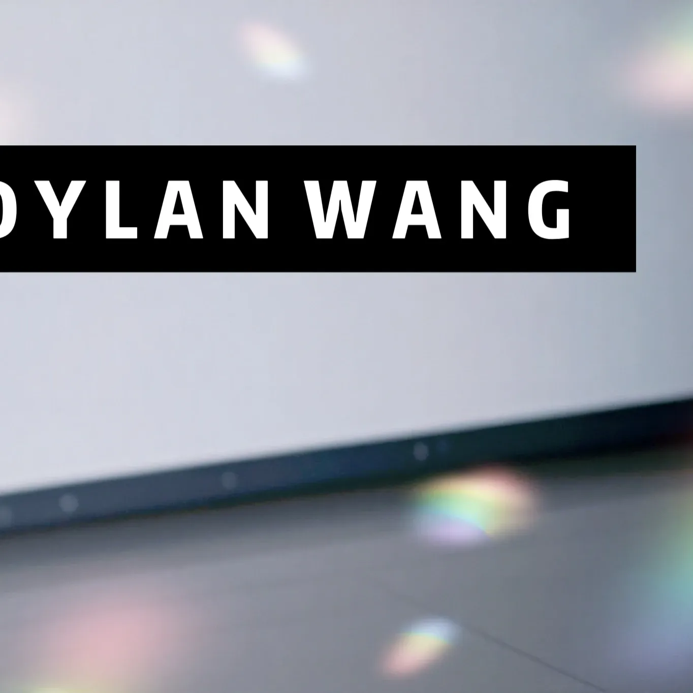 Recent activity shot of Dylan Wang
