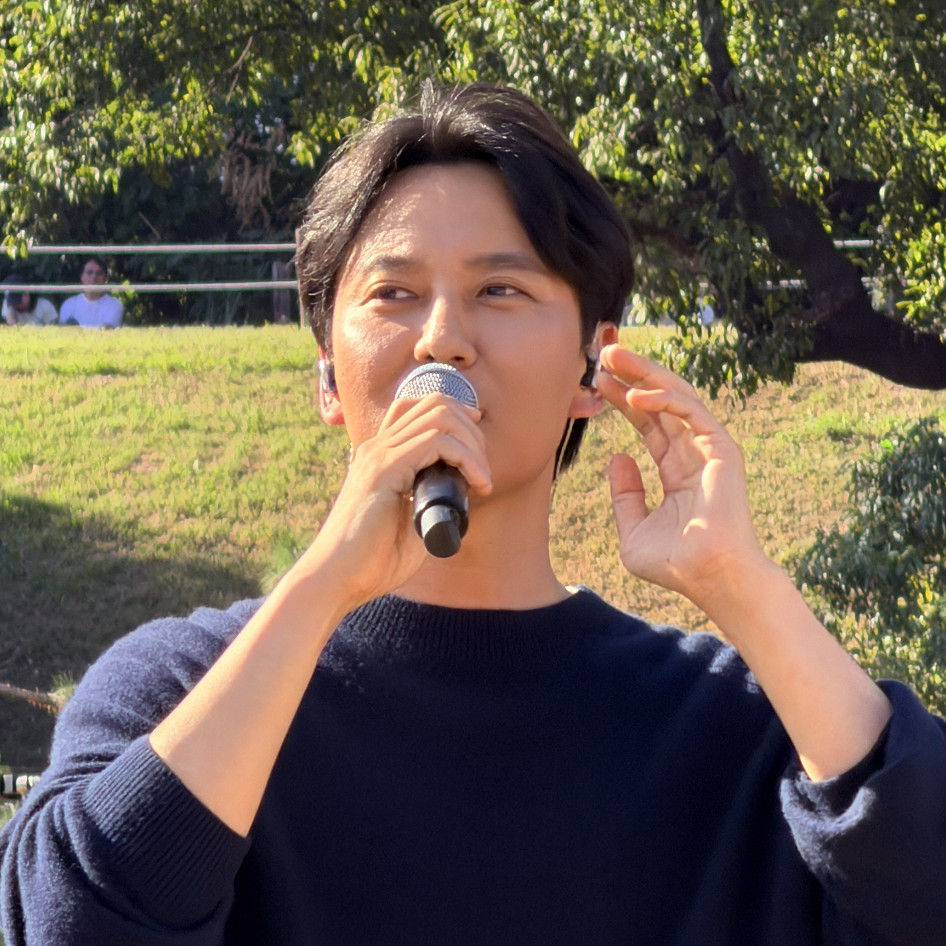 A moment captured by a fan of Kim Namgil