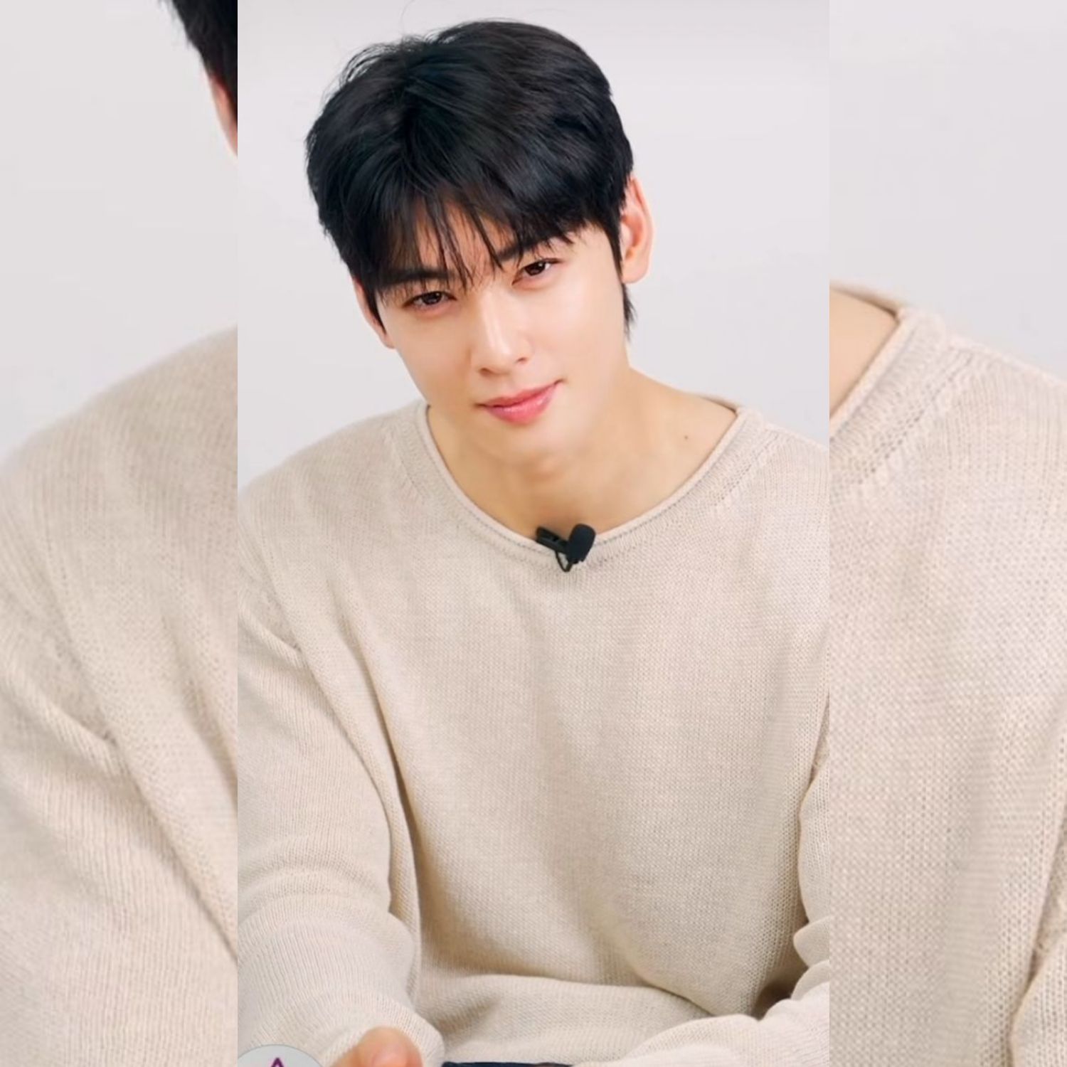 Behind-the-scenes cut of Cha Eunwoo