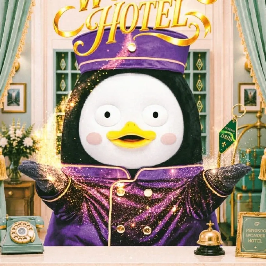 펭수의 비하인드 컷