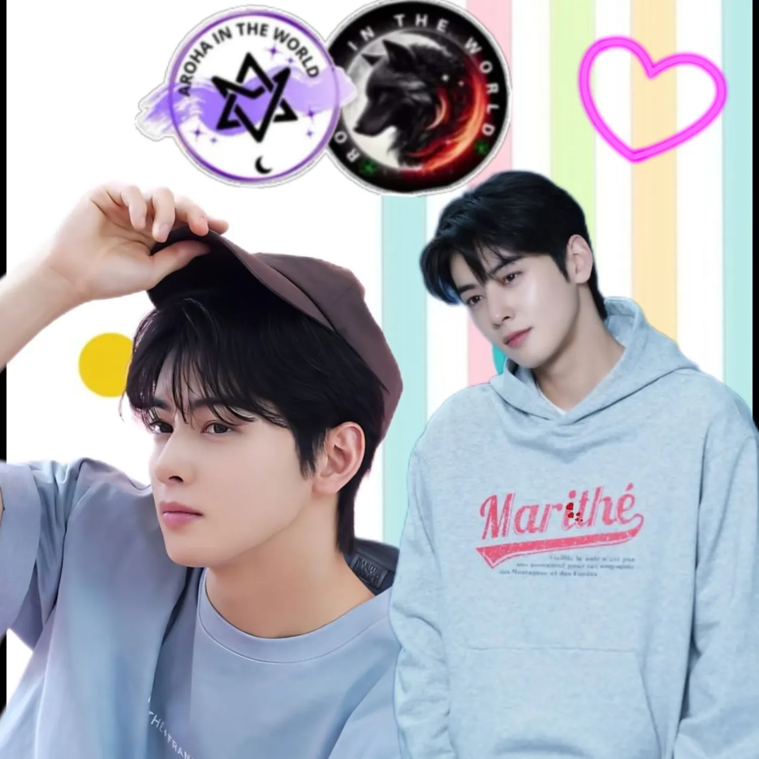 Recent activity shot of Cha Eunwoo