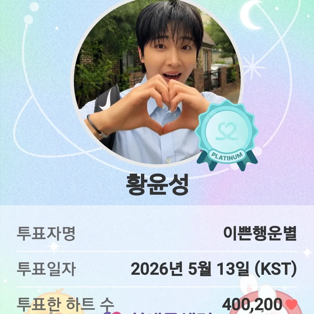 Recent activity shot of Hwang Yunsung