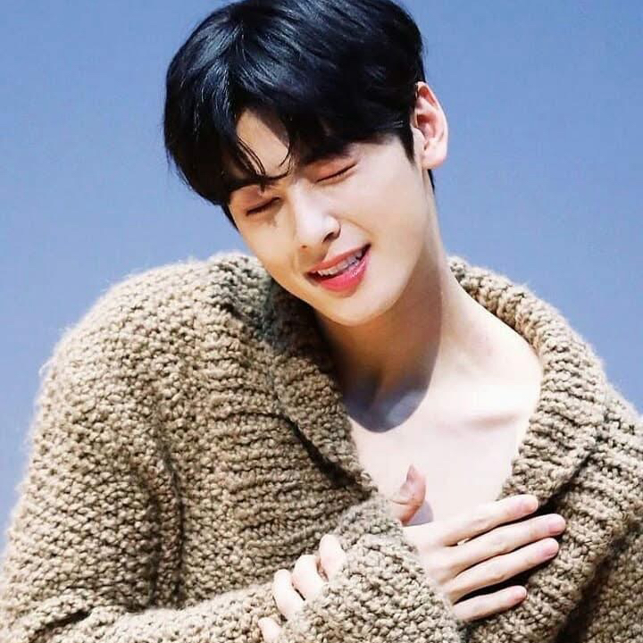 Behind-the-scenes cut of Cha Eunwoo