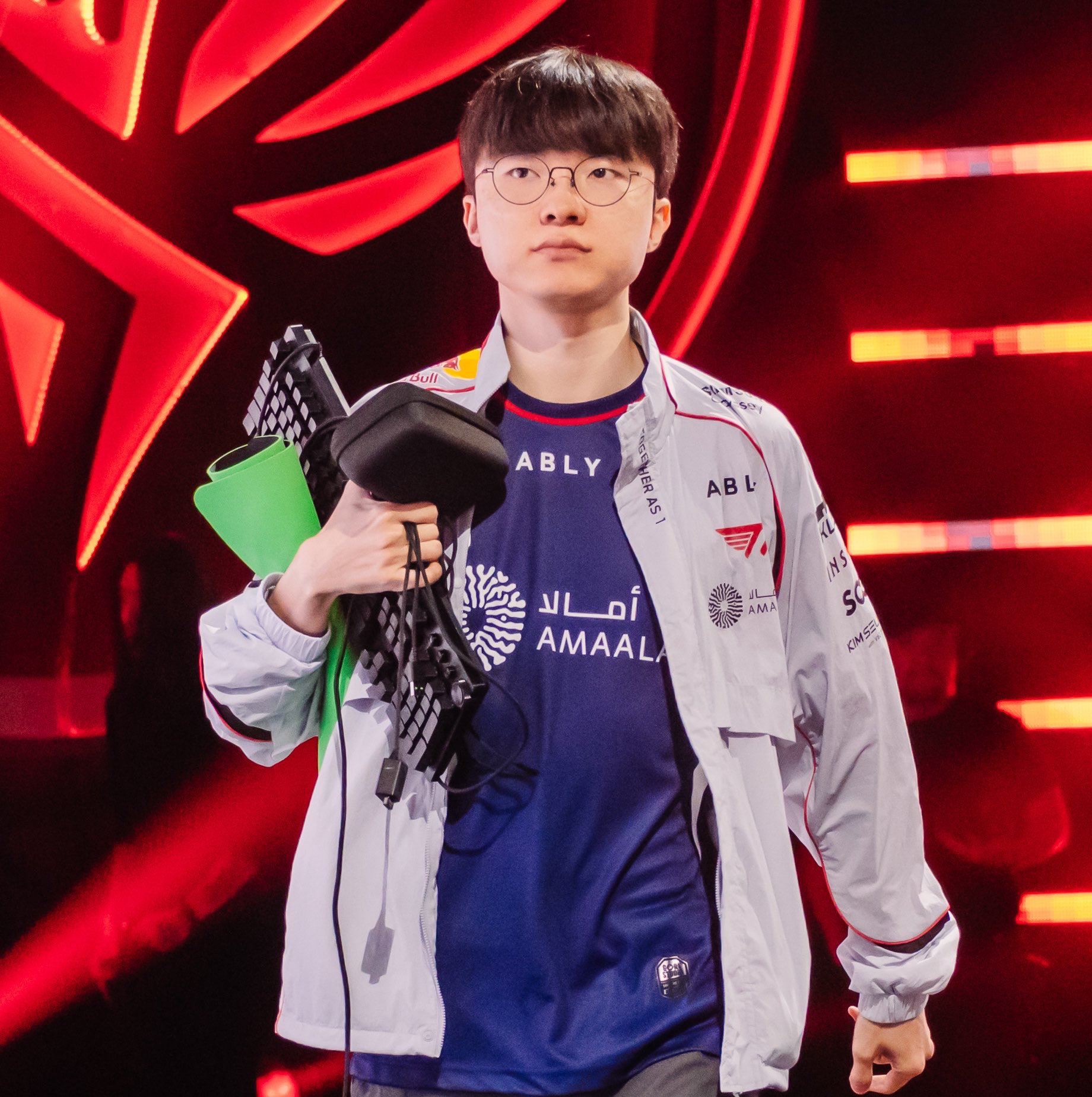 Recent activity shot of Faker