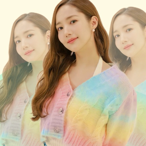 Behind-the-scenes cut of Park Minyoung