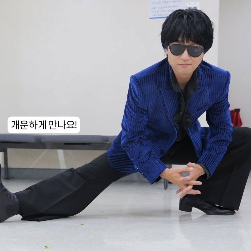 Behind-the-scenes cut of Bak Changgeun