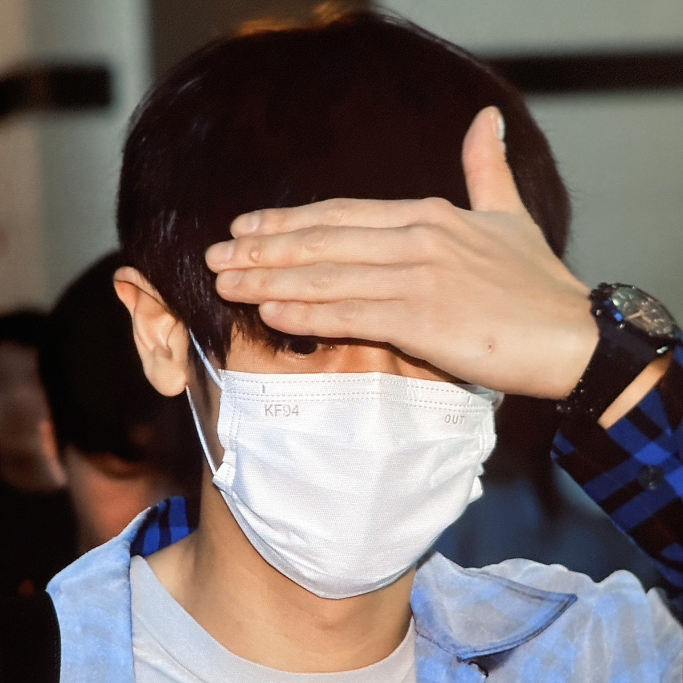 Behind-the-scenes cut of Chanyeol