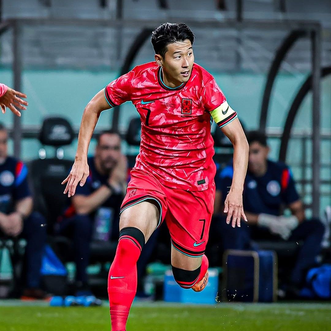 A moment captured by a fan of Son Heungmin