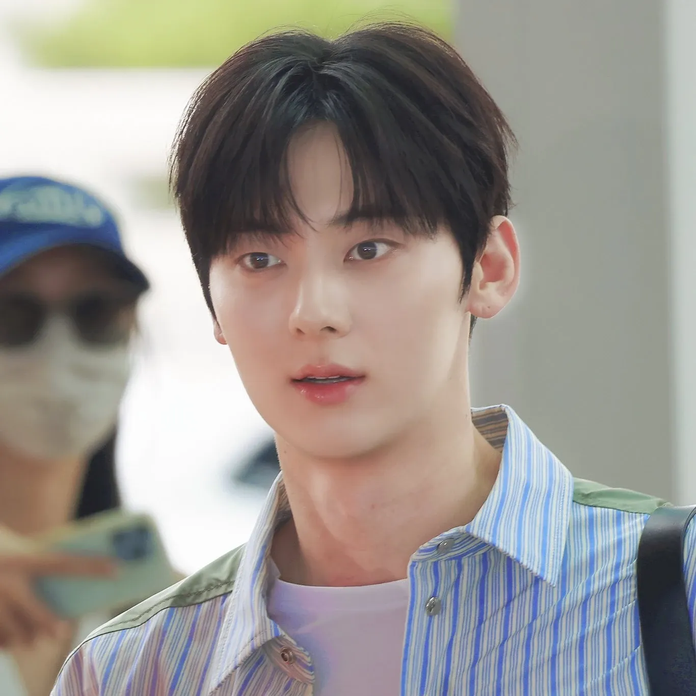 Behind-the-scenes cut of Hwang Minhyun