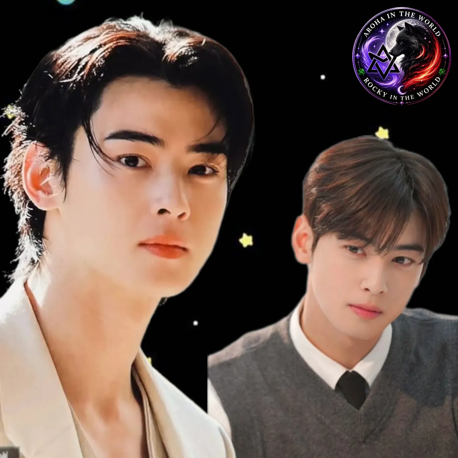 Behind-the-scenes cut of Cha Eunwoo
