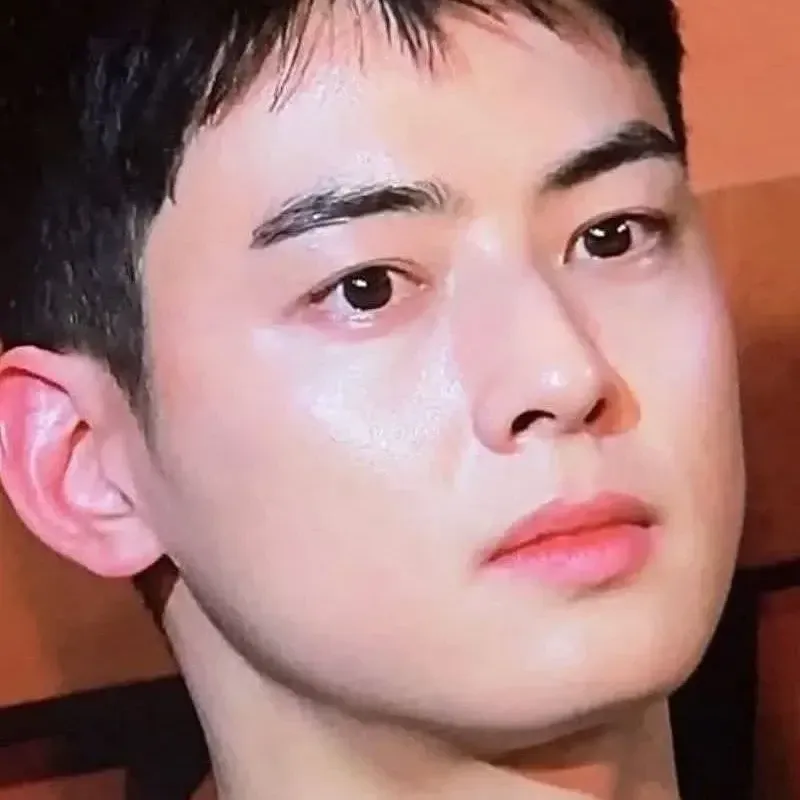 Behind-the-scenes cut of Cha Eunwoo
