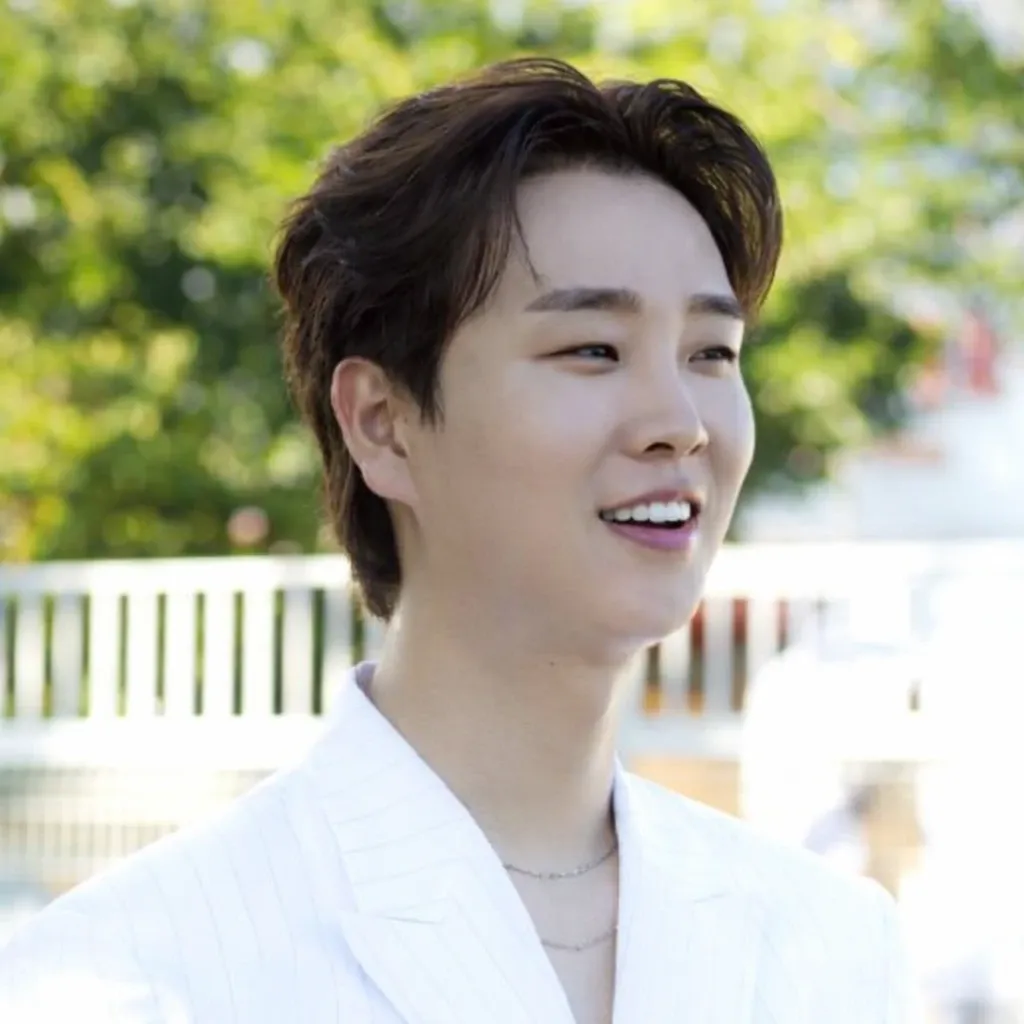 Behind-the-scenes cut of Song Minjun