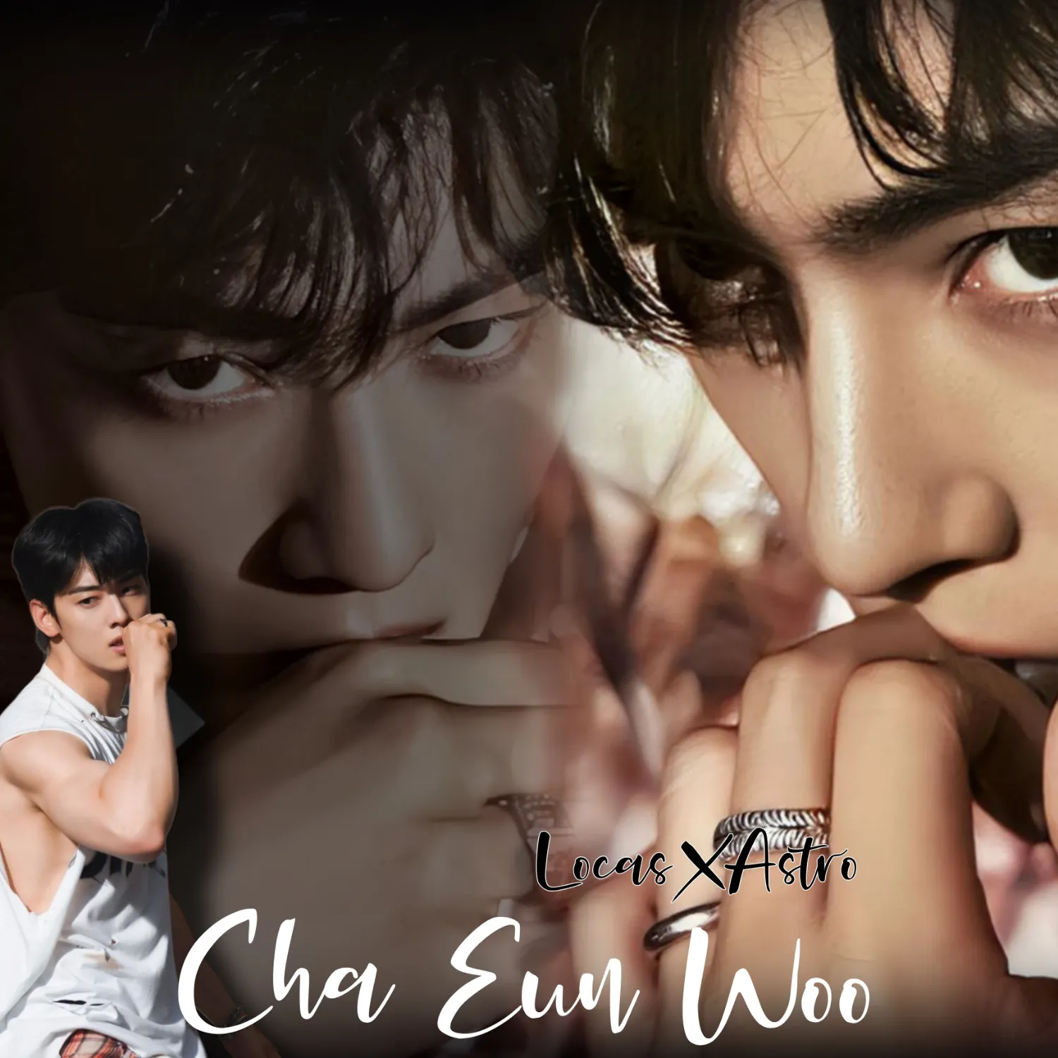 A moment captured by a fan of Cha Eunwoo