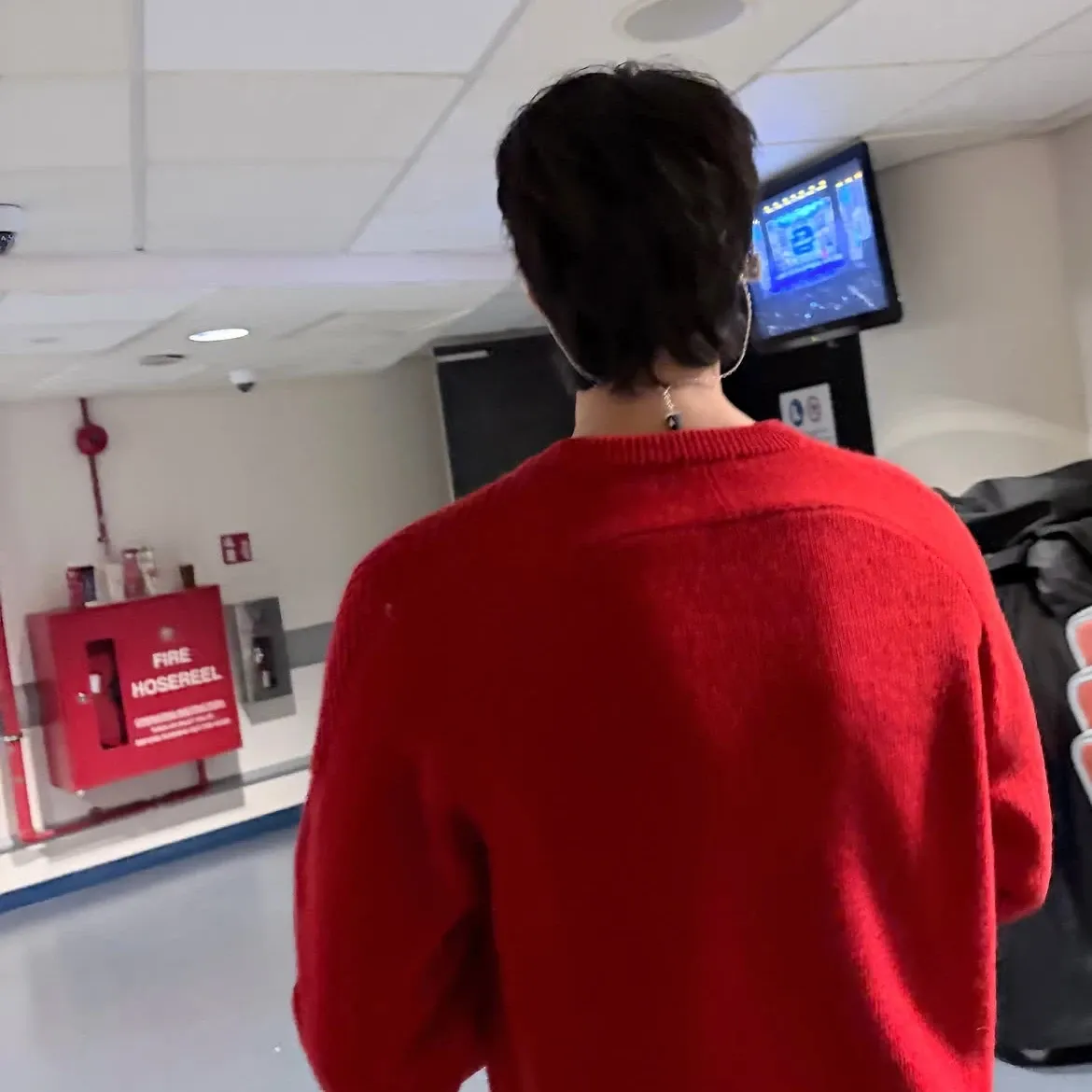 Recent activity shot of Byeon Wooseok