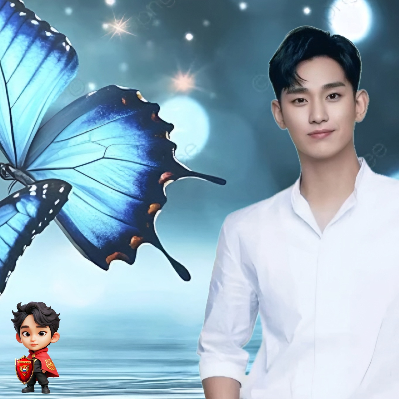 金秀賢的幕後花絮