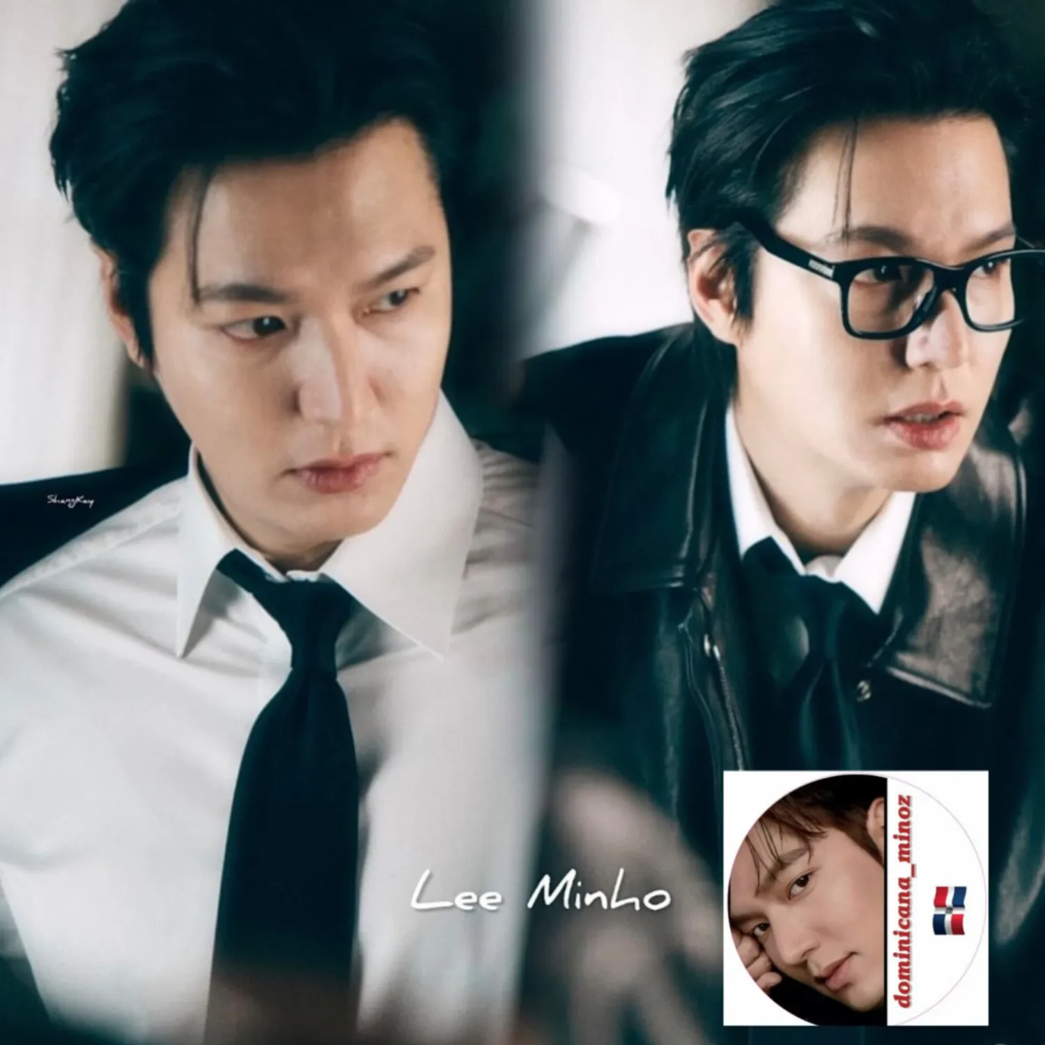 粉絲拍下的李敏鎬瞬間