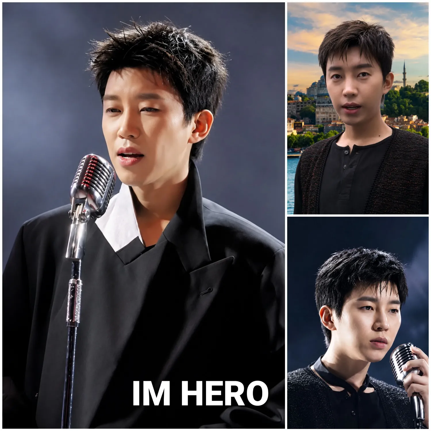임영웅의 비하인드 컷