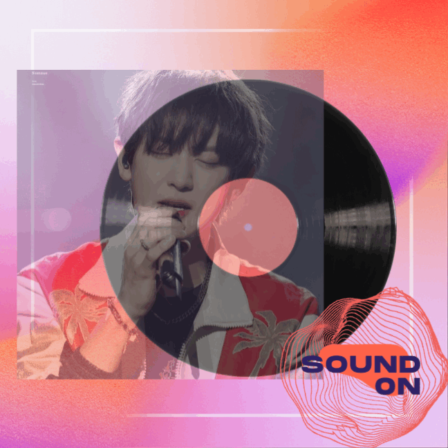 Recent activity shot of Chanyeol