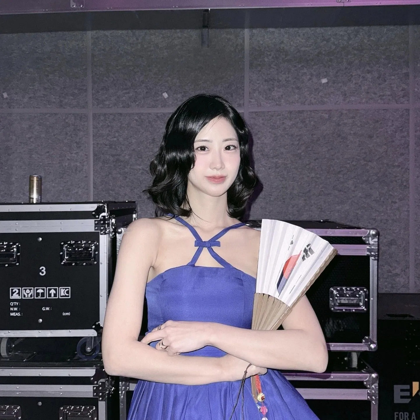 A moment captured by a fan of Kang Hyeyeon