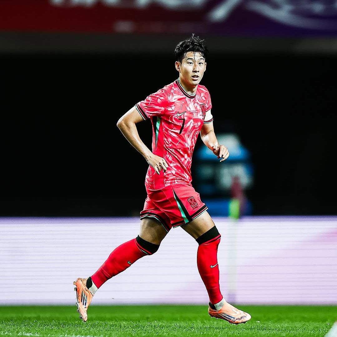 Behind-the-scenes cut of Son Heungmin