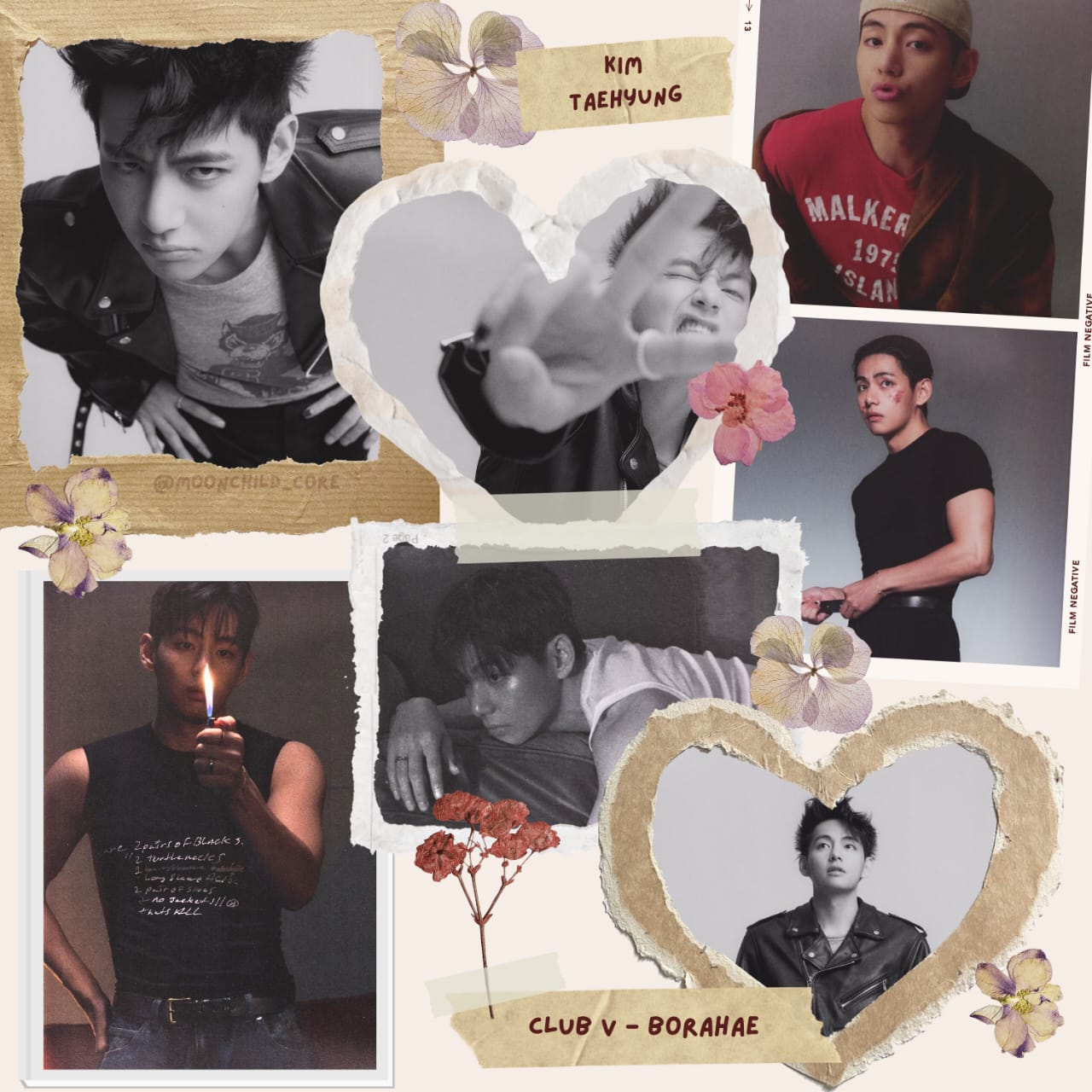 Recent activity shot of Kim Taehyung (V)