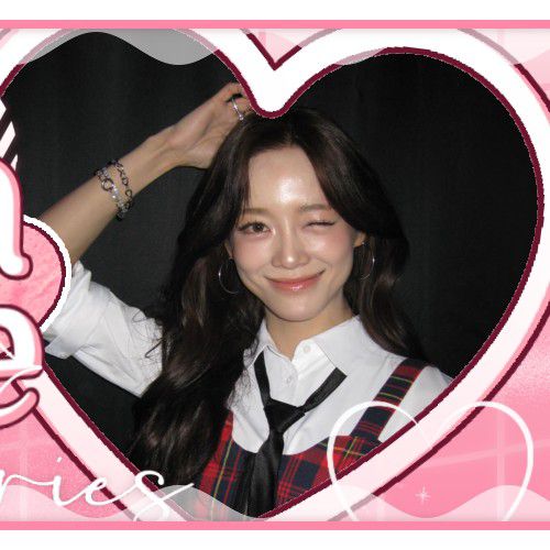 A moment captured by a fan of Kim Sejeong