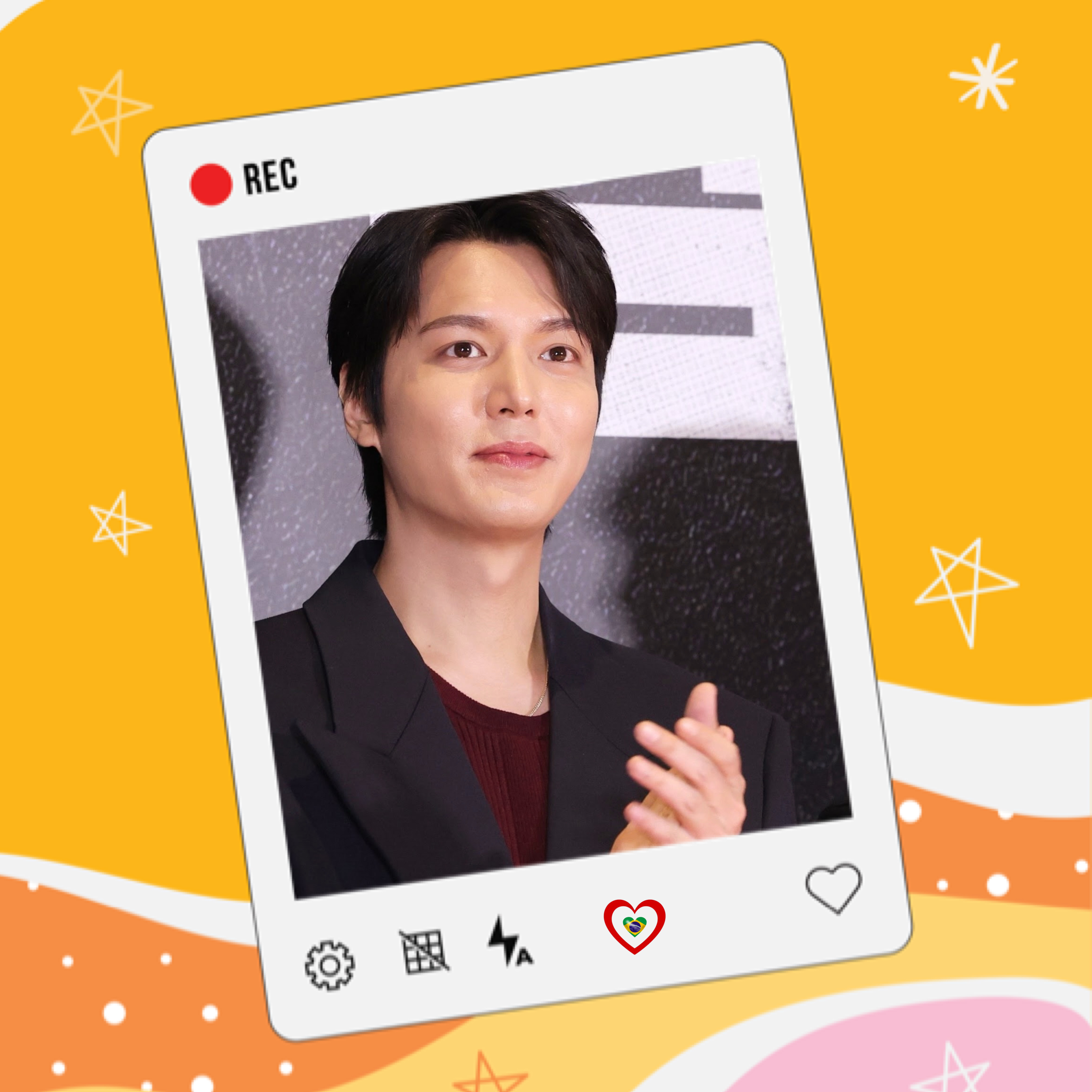 Behind-the-scenes cut of Lee Minho