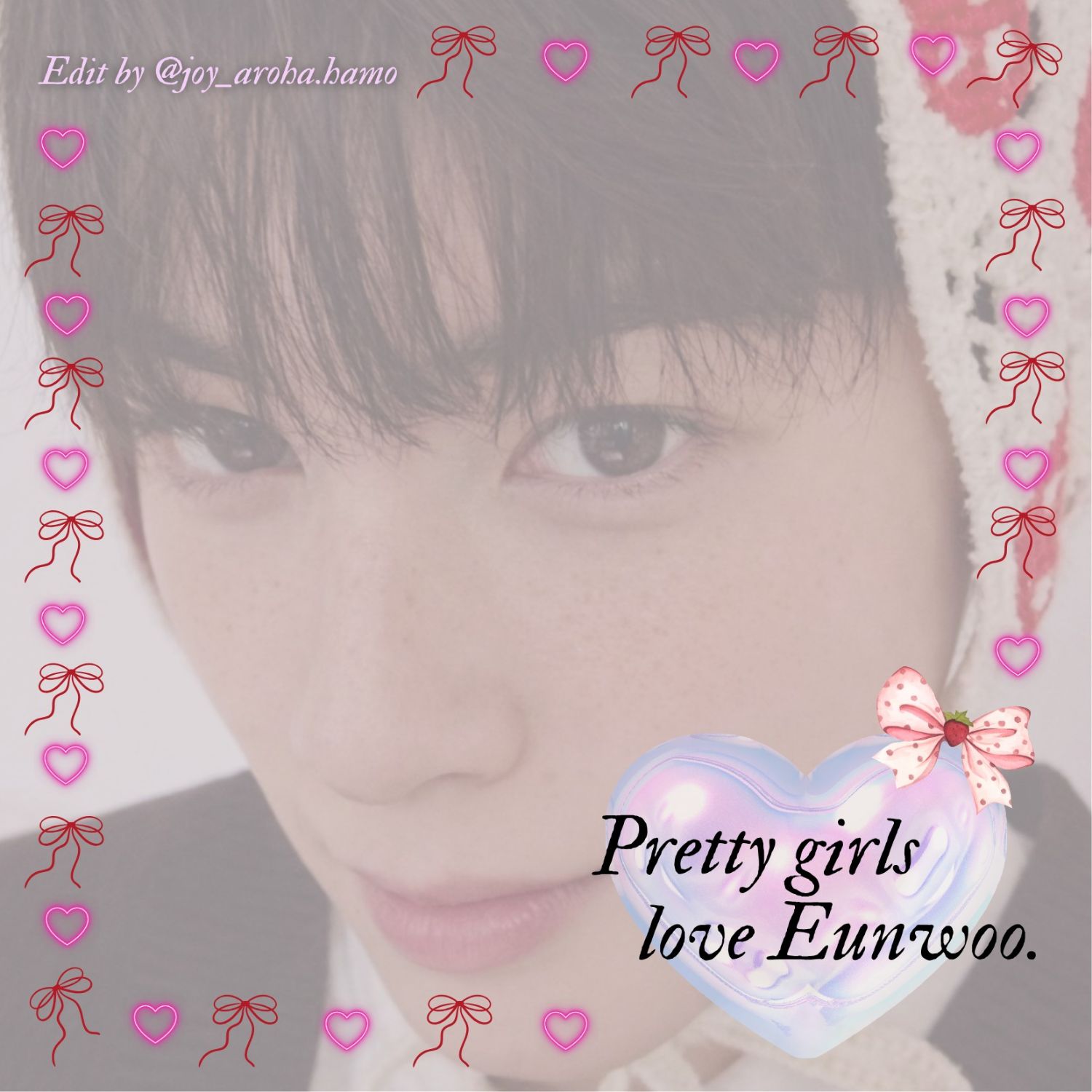 Recent activity shot of Cha Eunwoo