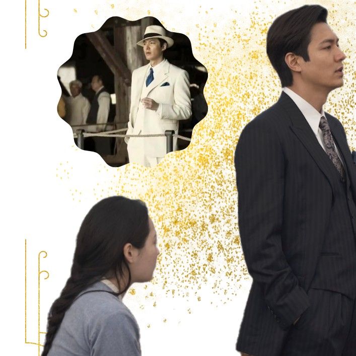 粉丝拍下的李敏镐瞬间