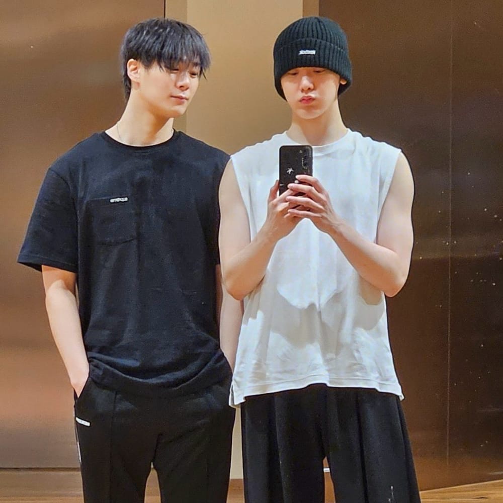 Behind-the-scenes cut of Yoon Sanha