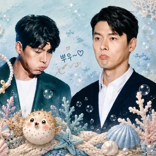Cuplikan di balik layar dari Hyun Bin